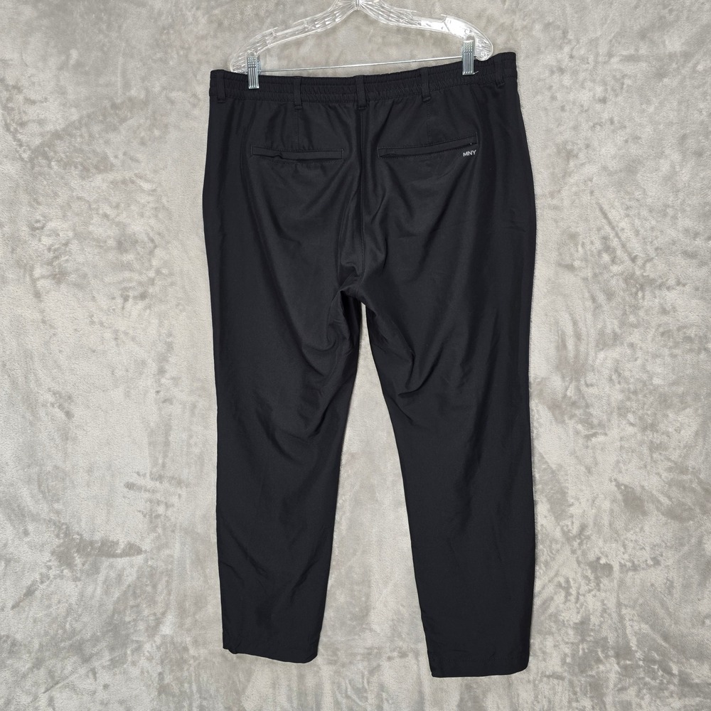 Marc New York Performance Pants Men 40x30 Black Stretch Tech Gorpcore Athleisure - Picture 3 of 15